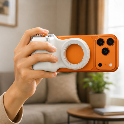 Movara OneGrip | Magnetic Camera Grip for Smartphone Photography