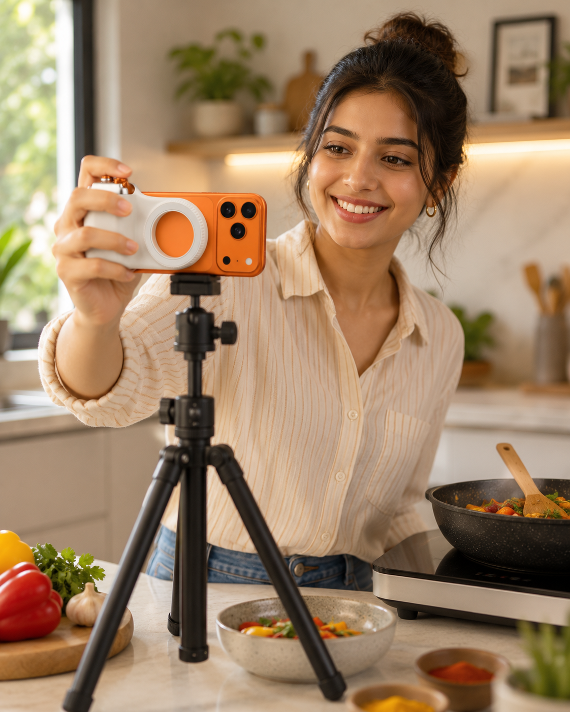 Movara OneGrip | Magnetic Camera Grip for Smartphone Photography