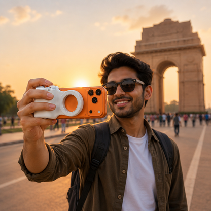 Movara OneGrip | Magnetic Camera Grip for Smartphone Photography